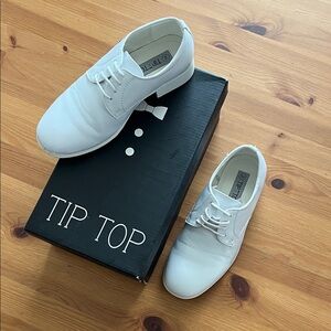 Tip Top Kids Classic White Oxfords